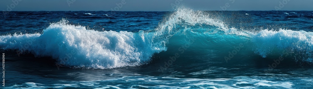 Obraz premium Vibrant Waves Embodying the Patterns of Human Emotion in a Colorful Display of Feelings and Expressions