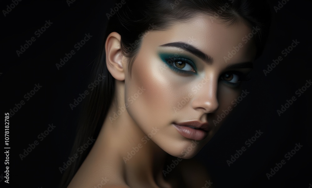 Stunning portrait of a young woman Stunning portrait of a young woman