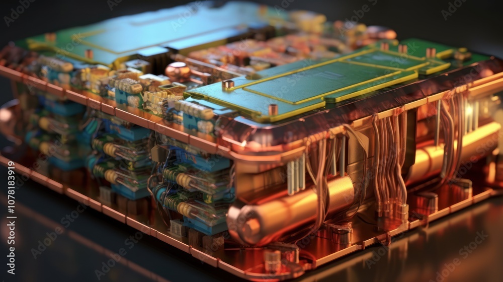 Obraz premium Circuit Board Technology