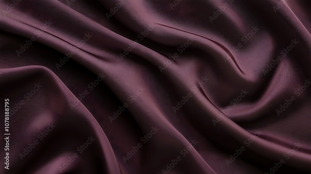 Obraz premium Plain plum brown background with a soft, dark hue