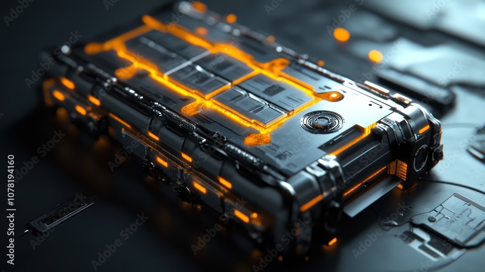 Futuristic Technology Device