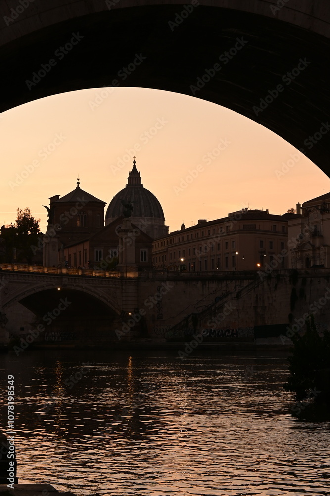 Obraz premium saint peter basilica city