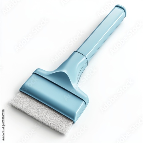 Ultrarealistic image of baseboard cleaning tool on white background photo