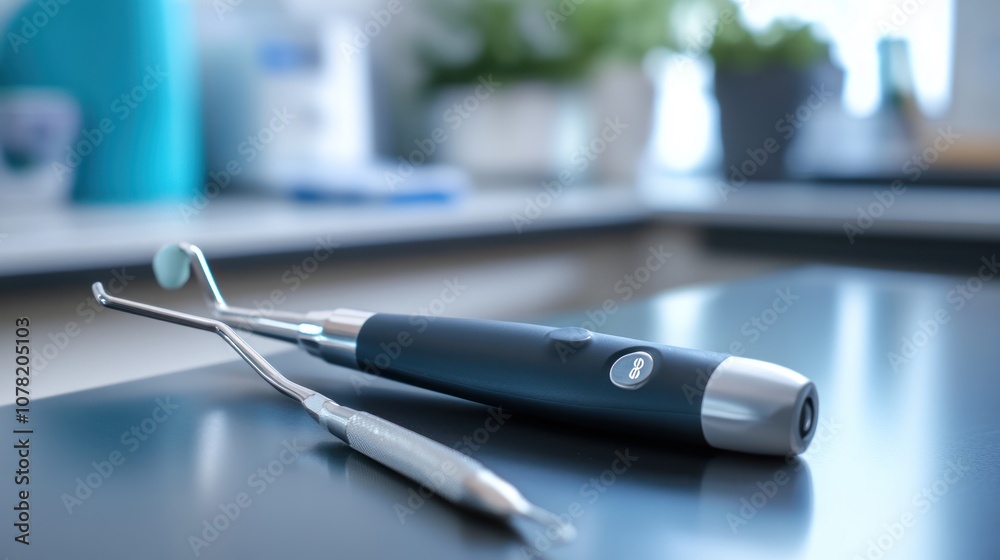 Dental Tools on Table Dental Tools on Table