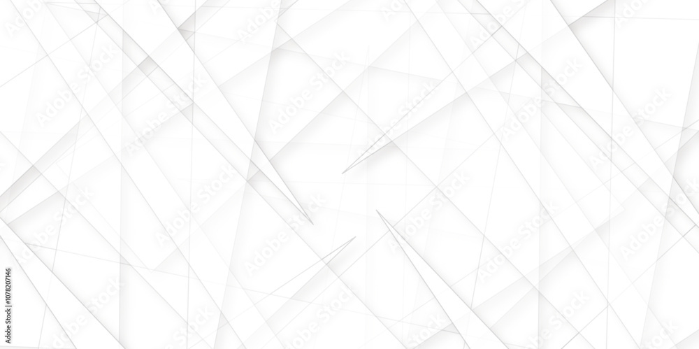 Abstract background with lines. Abstract minimal geometric white light background design. white transparent material in triangle diamond and squares Abstract background with lines. Abstract minimal geometric white light background design. white transparent material in triangle diamond and squares