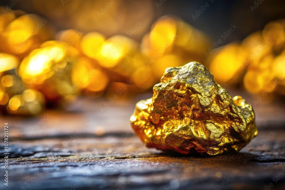 Stunning Gold Nugget Image with Natural Texture, High Detail, and Copy Space for Creative Projects, Perfect for Jewelry, Mining, Wealth, and Investment Themes Stunning Gold Nugget Image with Natural Texture, High Detail, and Copy Space for Creative Projects, Perfect for Jewelry, Mining, Wealth, and Investment Themes