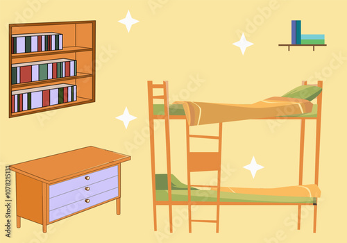 Bunk Bed Stylish and Beautiful