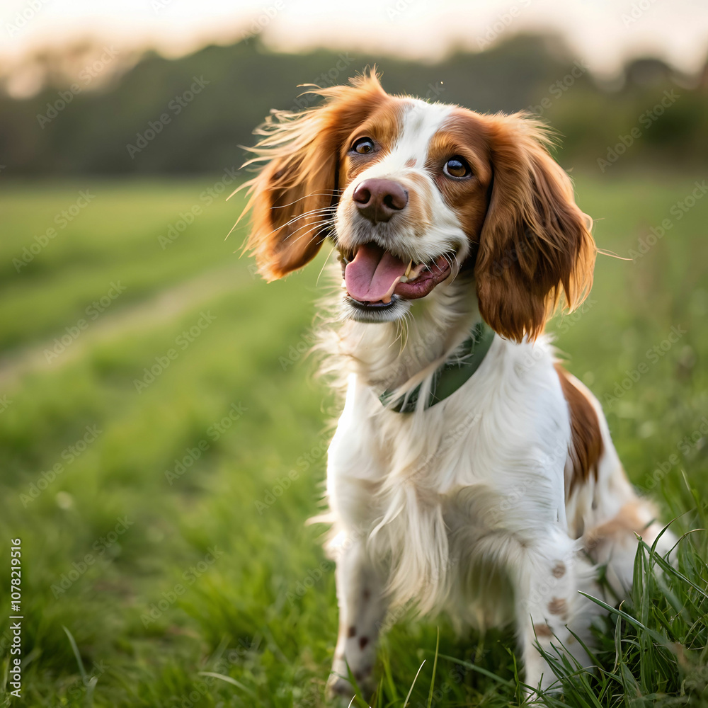 The French Spaniel is a friendly, energetic hunting dog known for its gentle nature. The French Spaniel is a friendly, energetic hunting dog known for its gentle nature.
