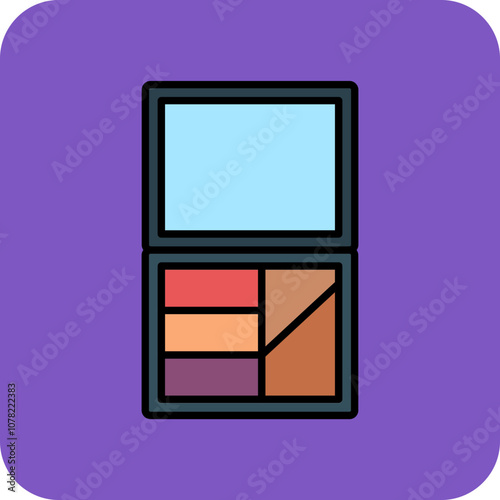 Makeup palette Icon