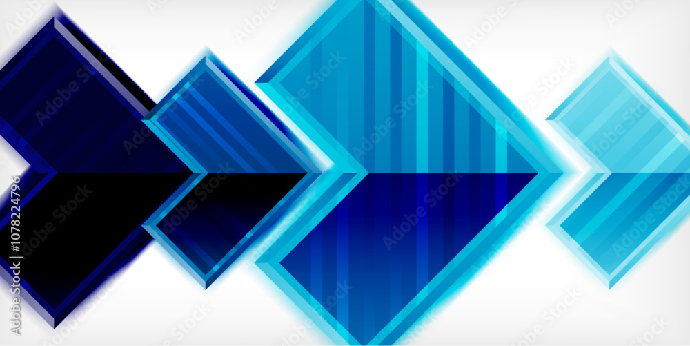 Arrow symbols created with 3d effects and line texture geometric abstract background Arrow symbols created with 3d effects and line texture geometric abstract background