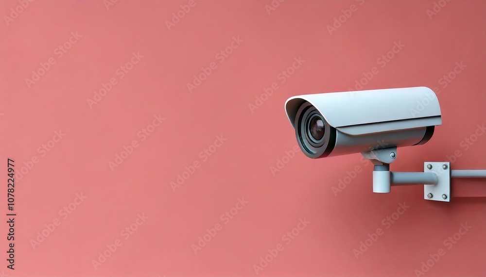 A sleek security camera mounted on a wall, highlighting the importance of surveillance in modern safety measures. A sleek security camera mounted on a wall, highlighting the importance of surveillance in modern safety measures.