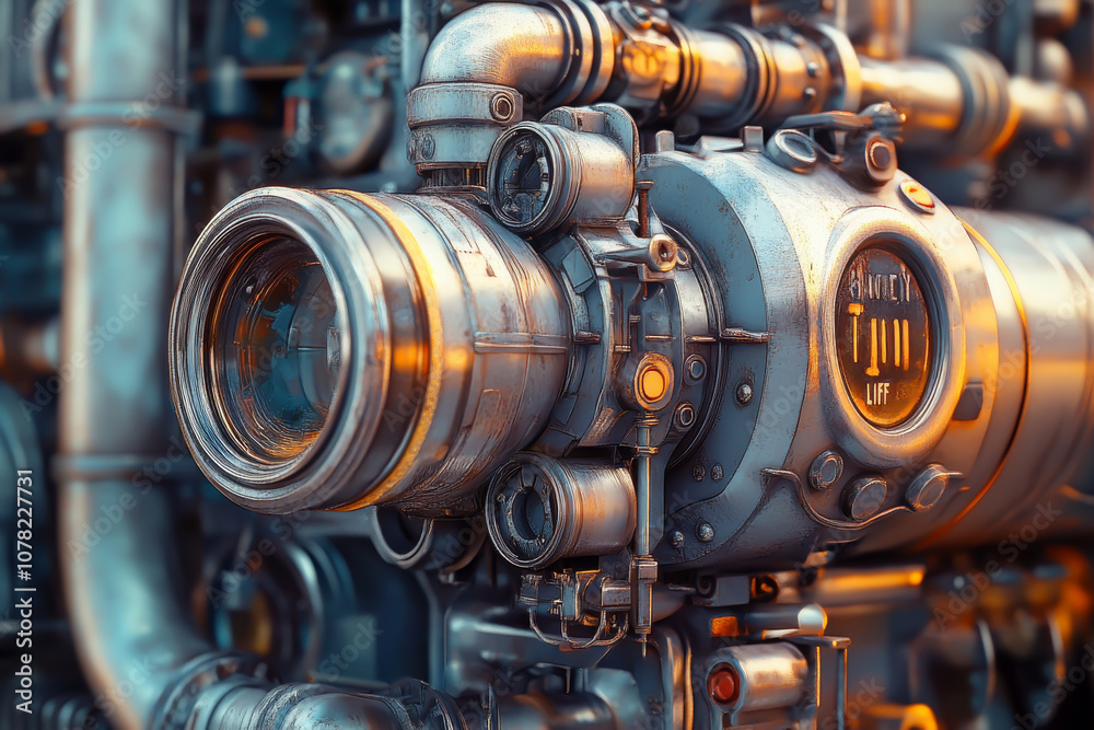 A camera lens is shown in a very detailed and close up A camera lens is shown in a very detailed and close up