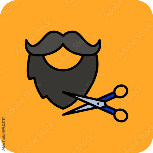 Beard trimming Icon