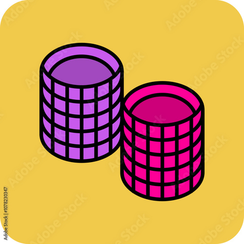 Hair roller Icon