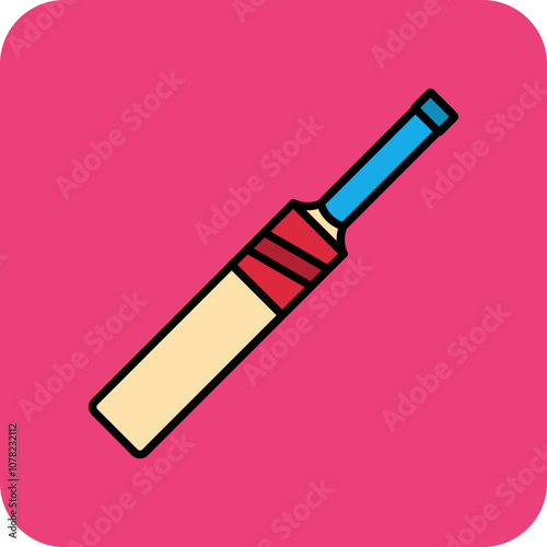 Cricket bat Icon