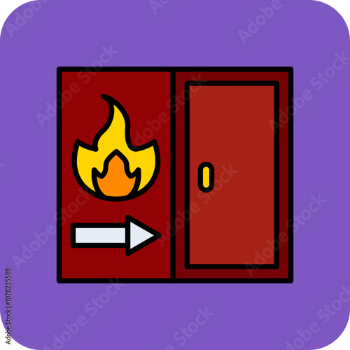 Fire exit Icon