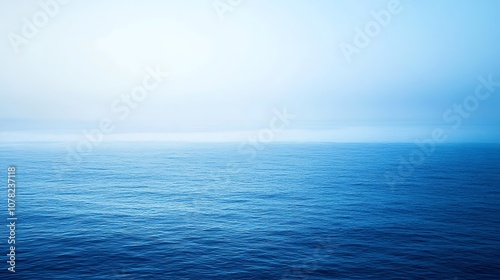 Wallpaper Mural Rich blue and white gradient for calm and clear background designs Torontodigital.ca