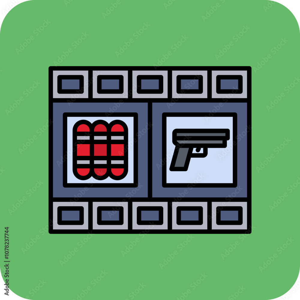 Action movie Icon Action movie Icon