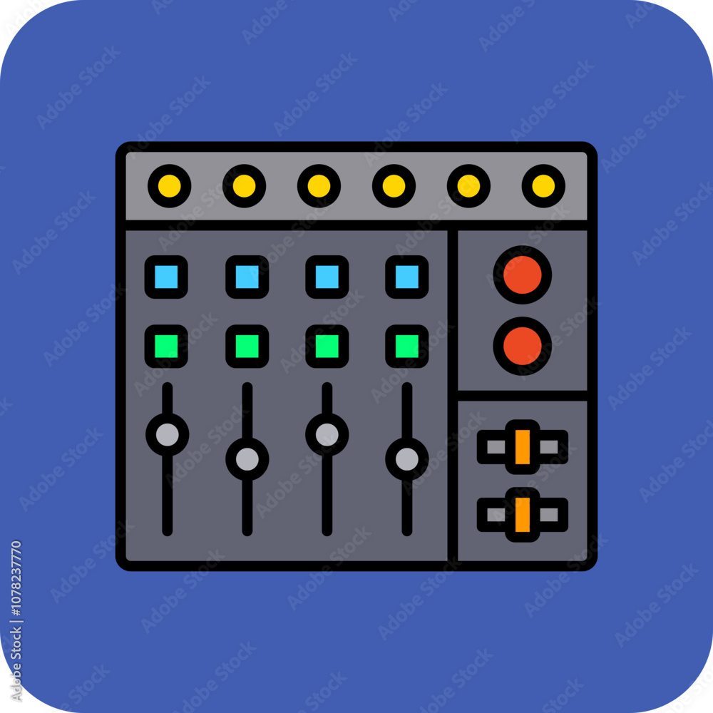 Sound mixer Icon Sound mixer Icon