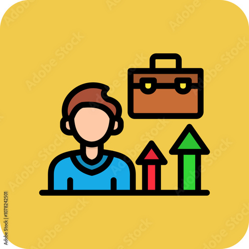 Job promotion Icon
