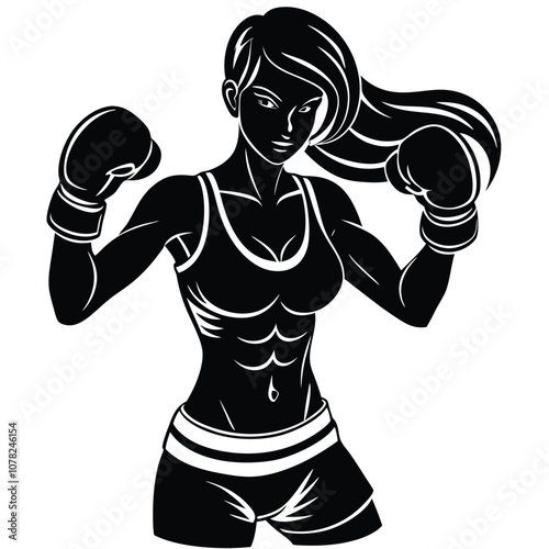 person with boxing gloves