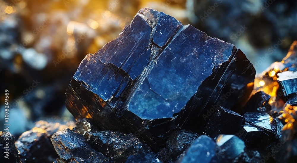 Black stone, gemstone, and rock on the background of an industrial coal mine with natural sunlight.
Black stone, gemstone, and rock on the background of an industrial coal mine with natural sunlight.