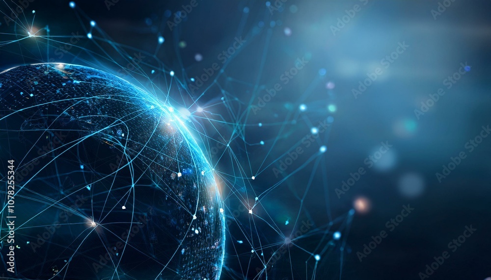 Connection technologies background Connection technologies background