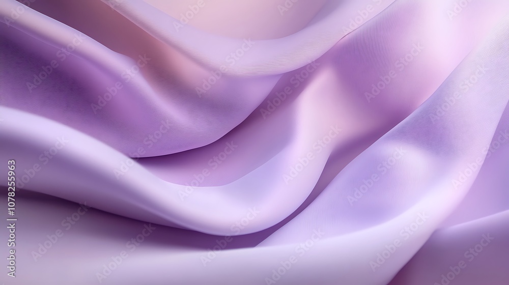 Obraz premium Soft light lavender background with smooth brushed finish