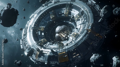 Wallpaper Mural science and technology universe starry sky nebula illustration poster background Torontodigital.ca