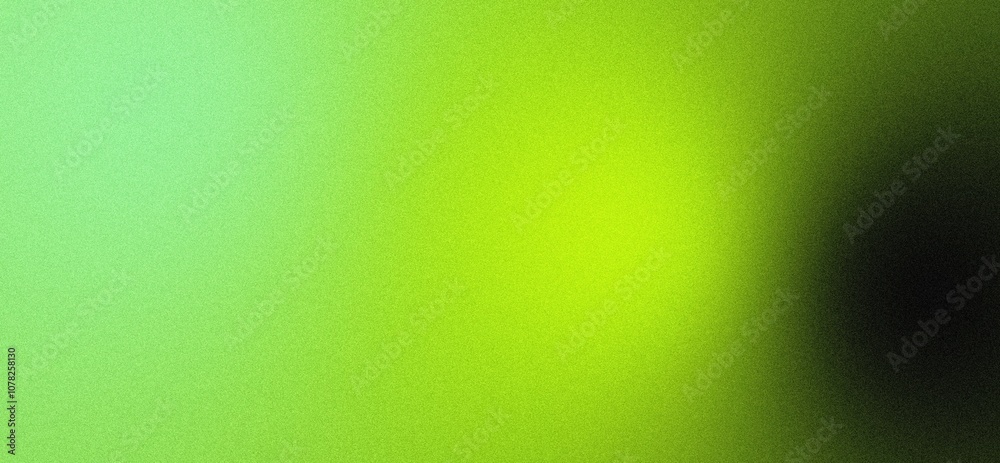 A grainy Black Lime and Mint background with an abstract noise texture perfect for banner poster header cover or wallpaper design.