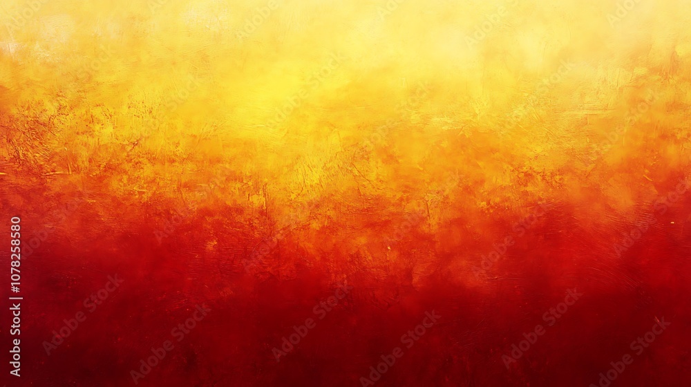 Warm red and yellow gradient texture with a glowing effect for backgrounds Warm red and yellow gradient texture with a glowing effect for backgrounds