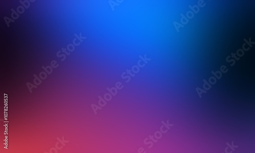 Abstract blurred background image of blue, purple, red colors gradient used as an illustration. Designing posters or advertisements.