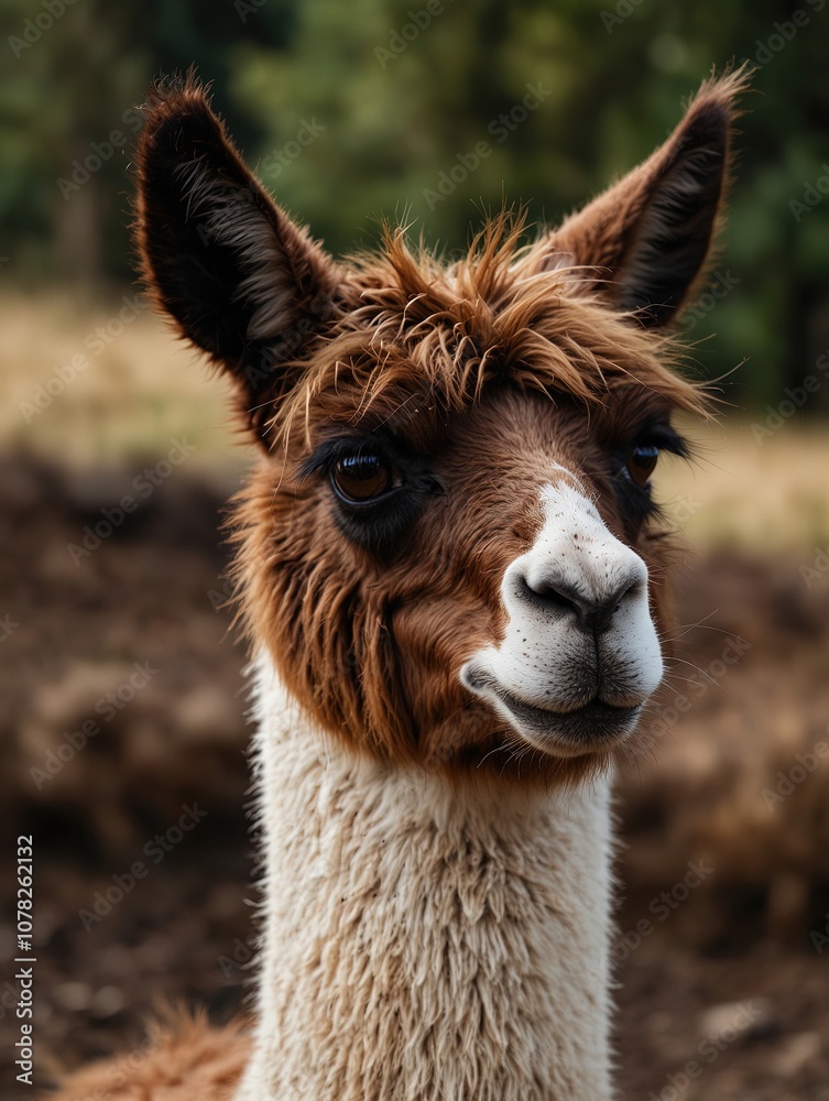 Obraz premium a llama