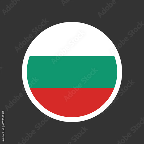 Bulgaria flag element design vector on isolated background Free Download Bulgaria flag element design vector on isolated background - GFXLoad