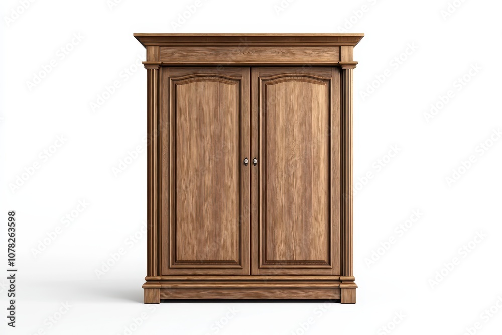 closet separated on plain background