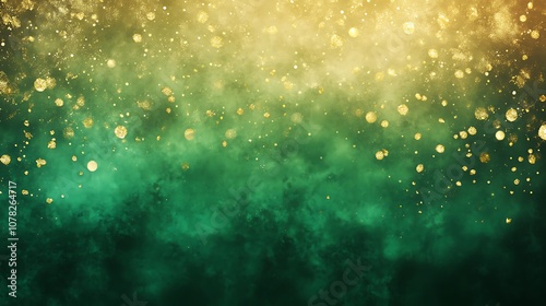 Light green and gold gradient for stylish background designs