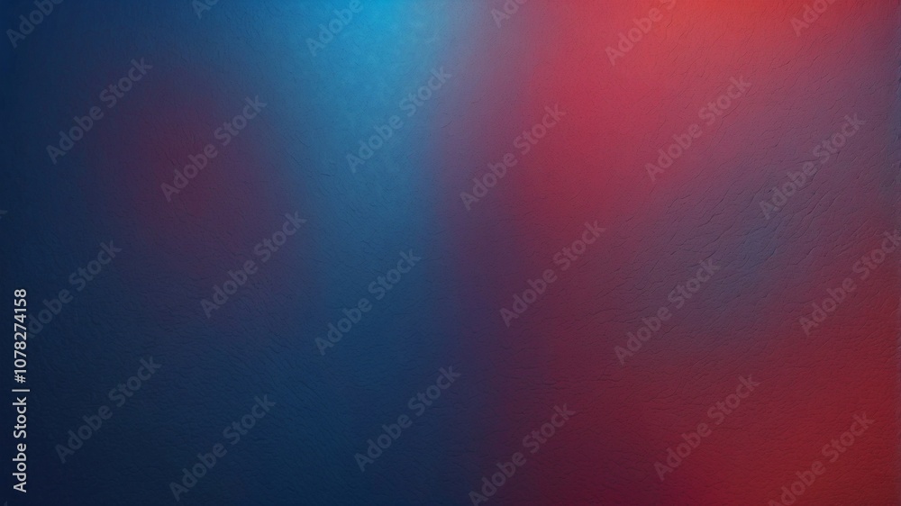 Fototapeta premium Gradient texture background wallpaper in abstract blue and red colors