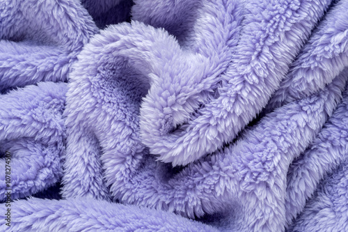Autumn and winter long polar fleece fabric