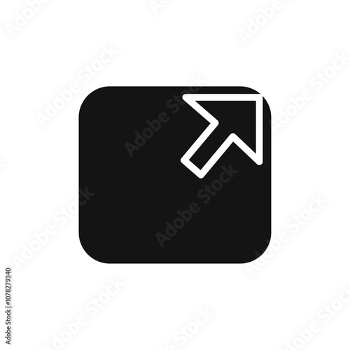 Free Download External link icon Flat simple outline set - GFXLoad