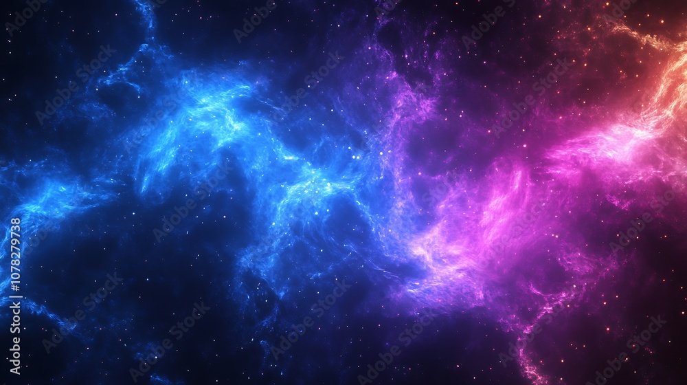 Smooth digital texture in electric blue and purple gradient with glowing edges Smooth digital texture in electric blue and purple gradient with glowing edges