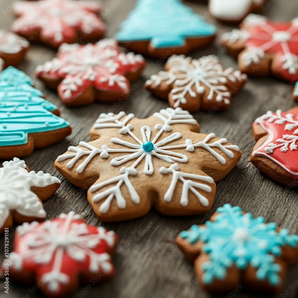 SEO Description:
Hand-iced gingerbread cookies with intricate Christmas designs, perfect for holiday baking inspiration. SEO Description:
Hand-iced gingerbread cookies with intricate Christmas designs, perfect for holiday baking inspiration.