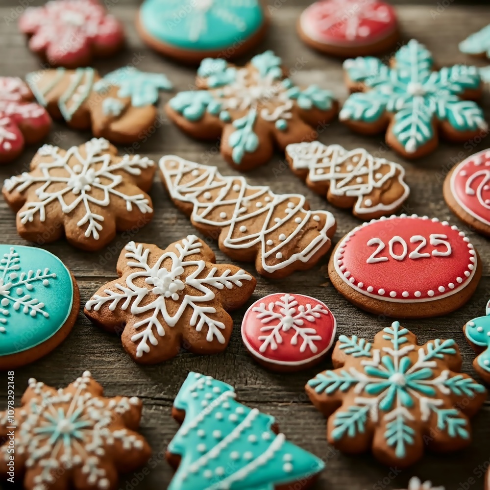 SEO Description:
Hand-iced gingerbread cookies with intricate Christmas designs, perfect for holiday baking inspiration. SEO Description:
Hand-iced gingerbread cookies with intricate Christmas designs, perfect for holiday baking inspiration.