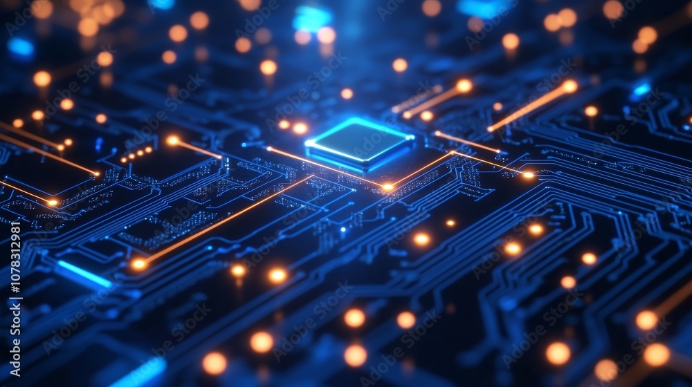 Explore the intricate design of modern circuit boards in high-tech environments Explore the intricate design of modern circuit boards in high-tech environments