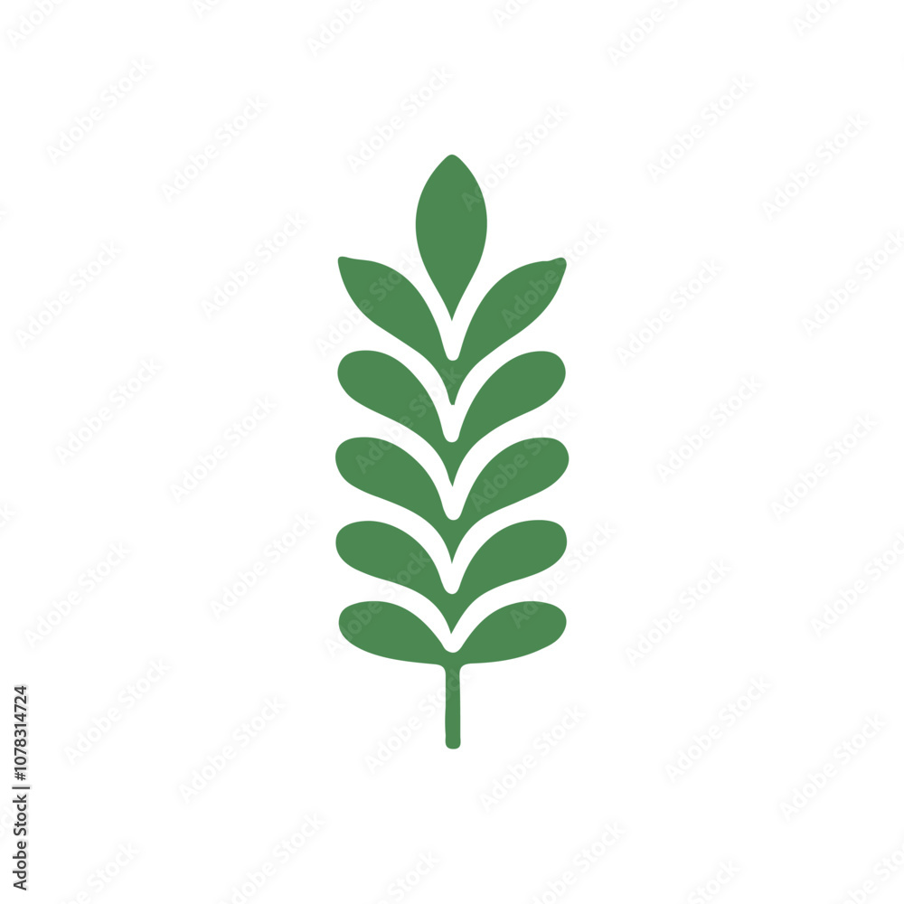 Obraz premium Unique Leaf Logo