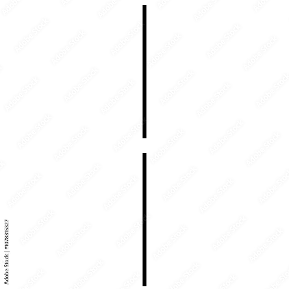 vertical line vertical line