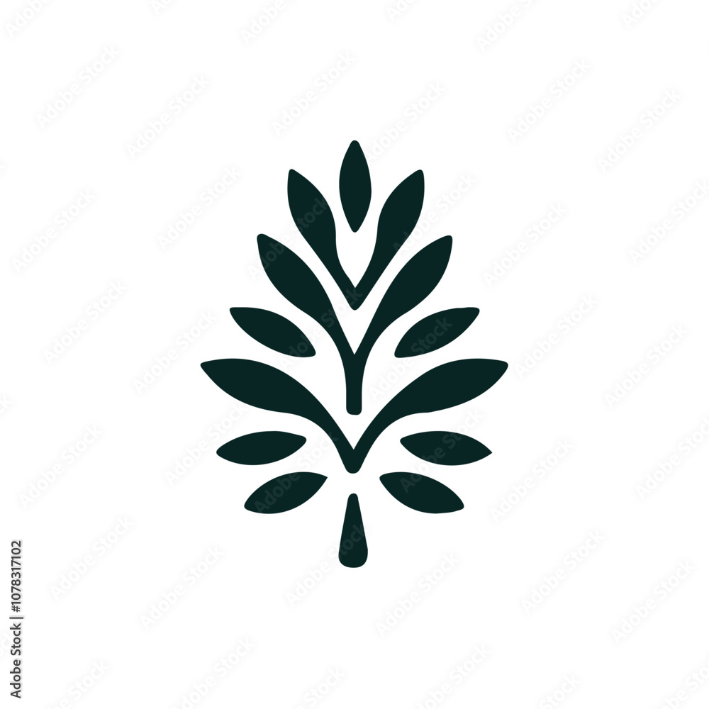 Unique Leaf Logo