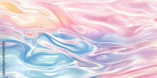Soft pastel colored water ripples