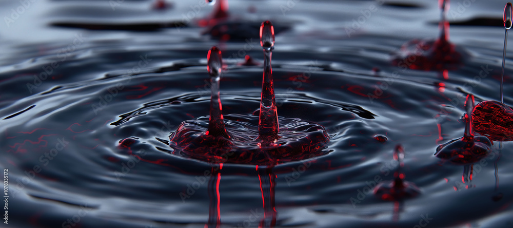 water drop splash background, liquid 3 water drop splash background, liquid 3