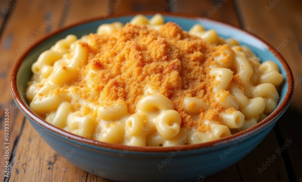 Creamy macaroni and cheese dish. Creamy macaroni and cheese dish.