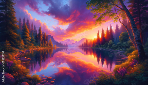 sunset water,nature
